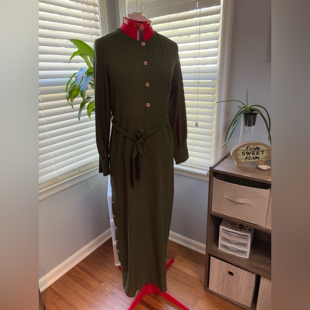 Tavin Olive Green Dress